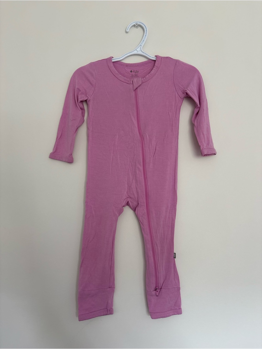 Kyte Baby Zippered Romper in Bubblegum